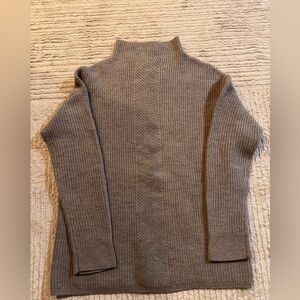 Rachel Zoe Taupe 100% Merino Wool Sweater